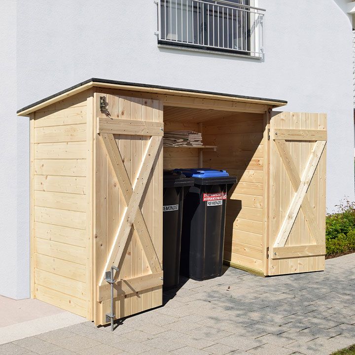 Fahrrad-/Mülltonnenbox