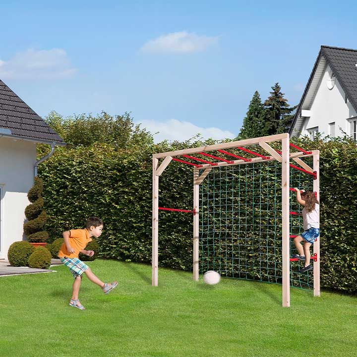 Tabaluga Klettergerüst inkl. Tornetz