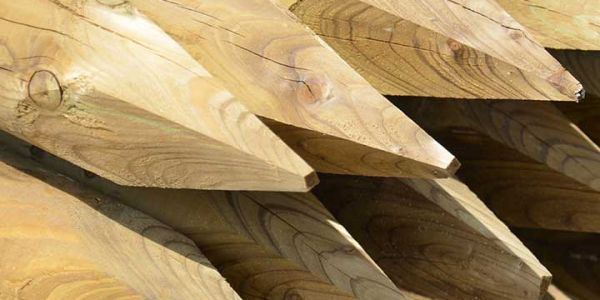 Pferdezaun aus Kiefern Holz, KDI - grün
