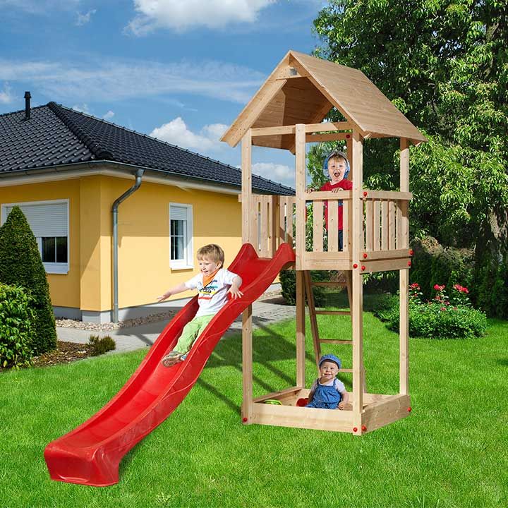 Tabaluga Drachenturm mit Wellenwasserrutsche