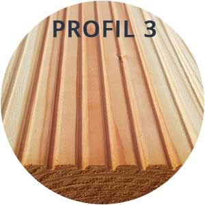 Terrassendiele Profil 3