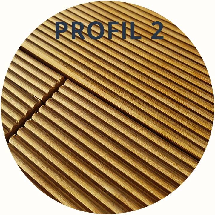 Terrassendiele Profil 2
